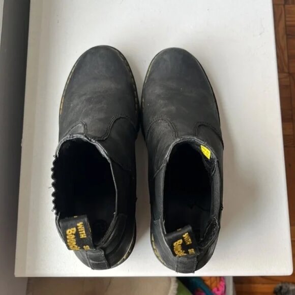 Dr. Martens - Rometty Wyoming Leather Platform Chelsea Boots - Picture 2 of 8